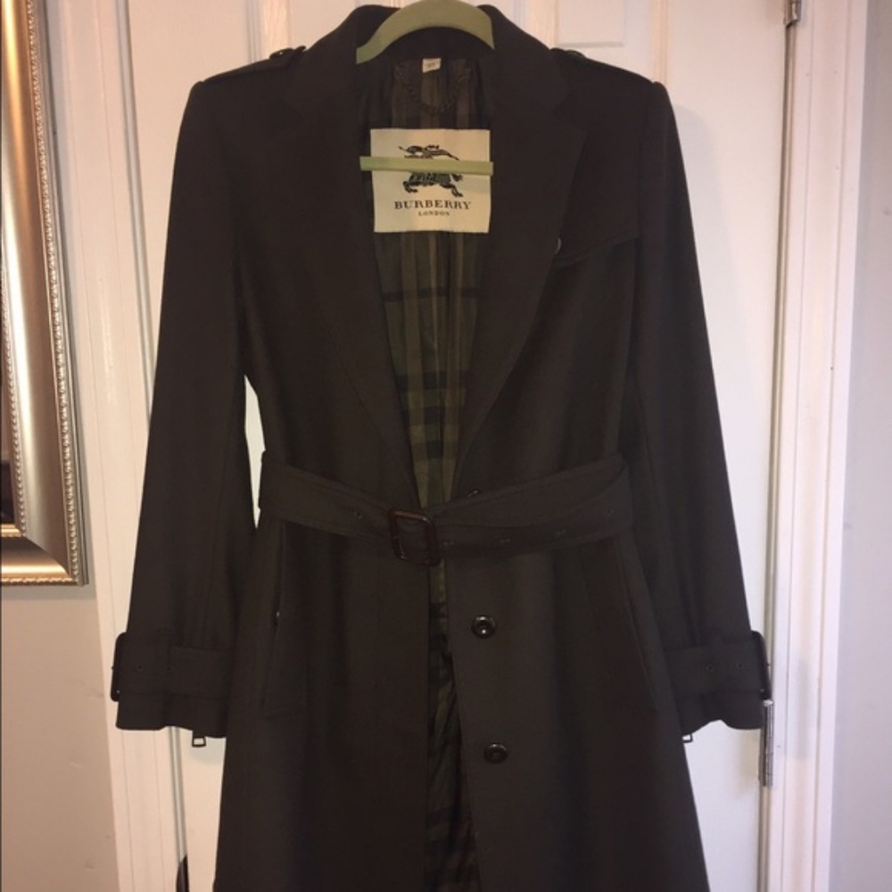 Authentic Burberry Brit Virgin Wool And Cashmere C